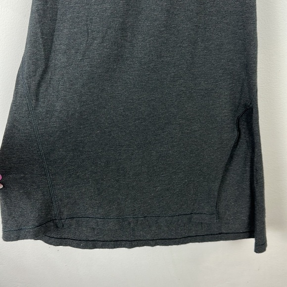 Lululemon Tie & Go Soft Pima Cotton Tank in Heathered Black - Picture 10 of 12
